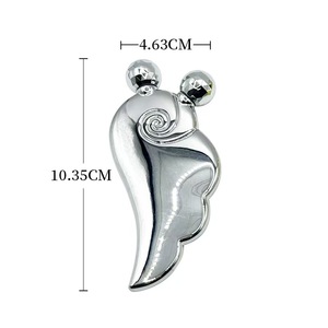 Grattoir en alliage de zinc Xiangyun pour le massage du visage, des yeux et du corps entier, outil de massage Gua Sha universel pour le lifting et le raffermissement - Product Image 3