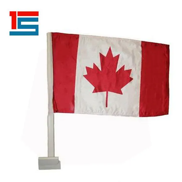 Ready To Ship Canada Country Hand Waving Car Flag