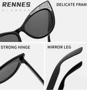 Gafas de sol infantiles con forma de ojo de gato para exteriores, con cristales cóncavos brillantes de colores dulces, ideales para bebés y uso urbano. - Product Image 6