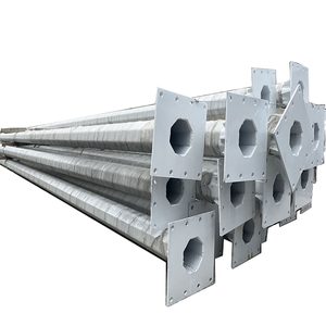Poteau d'éclairage extérieur en acier galvanisé Q235 Q355 de haute qualité, 6m 8m 10m 12m, à prix compétitif - Product Image 1