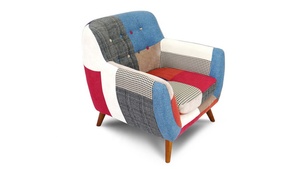 Sillones Chesterfield de Terciopelo MEJIA, Conjunto Modular de Sala de Estar, Estilo Moderno, Sofá de Tela Moderno para el Hogar - Product Image 2