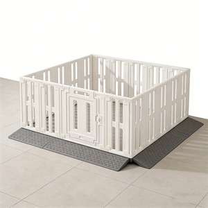 Barrera Plegable Independiente para Mascotas, Valla Interior para Escaleras y Puertas para Perros, Gatos y Mascotas - Product Image 4