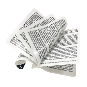 Impressão personalizada Multi-Layer Pesticida Peel Off Wine Folding Labels Concertina Folheto Multi-Layer Para Medicina Etiqueta Cosmética - Product Image 6