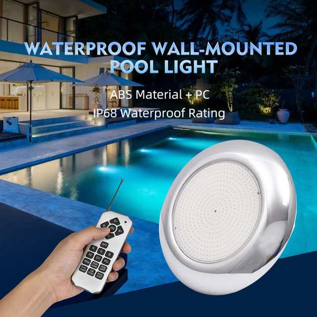 Best Selling SwimeIP68 Waterproof Decorative Underwater Lighting Solutions Color-Changing Pool Lighting