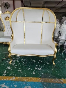 Divano in Pelle Bianco di Lusso per Decorazioni Matrimoniali, Set di Divani per <span class=keywords><strong>Hotel</strong></span> e Matrimoni - Product Image 5