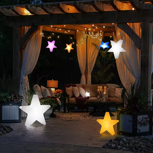 Luz LED Decorativa para Parques de Atracciones, Lámpara Colgante para Guardería, Luz Nocturna LED con Forma de Estrella para Habitación Infantil - Product Image 6