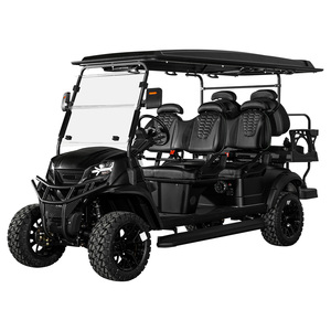 รถกอล์ฟอเนกประสงค์แบบกำหนดเอง รถบักกี้วิ่งบนถนน รถออฟโรด 6 ที่นั่ง - Product Image 1