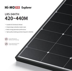 Longi JINKO ja <span class=keywords><strong>Aiko</strong></span> แผงเซลล์แสงอาทิตย์แบบโมโนสีดำทั้งหมด380W 405W 410W 440W 400W 450W แผงรับการรับรอง TUV - Product Image 1