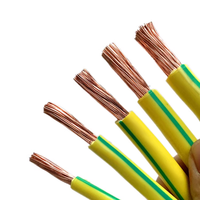 Fil de terre, câble de mise à la terre 450V/750V 70MM 95MM2 120MM2, CU, VERT/JAUNE, 1C, V90
