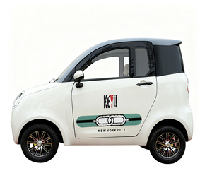 Voiture électrique <span class=keywords><strong>mini</strong></span> pour adultes, homologuée EEC L6e, <span class=keywords><strong>2</strong></span> <span class=keywords><strong>portes</strong></span>, <span class=keywords><strong>coffre</strong></span> ouvrable, service professionnel, vitesse rapide 45 km/h, moteur 50 kW, batterie 30 kWh, 4 places. - Product Image 2