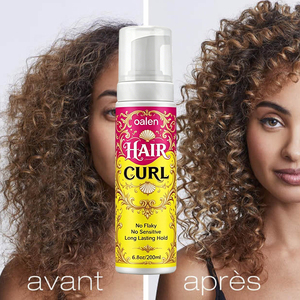 <span class=keywords><strong>Mousse</strong></span> coiffante Oalen 200ml à tenue forte, marque privée, vente en gros, <span class=keywords><strong>mousse</strong></span> pour cheveux bouclés sans résidus pour cheveux frisés - Product Image 1