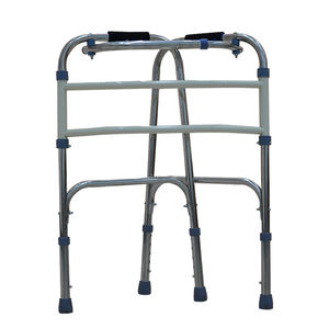 אלומיניום משקל קל משקל 4 רגל אלומנטור מסגרת הליכה לקשישים - Product Image 6