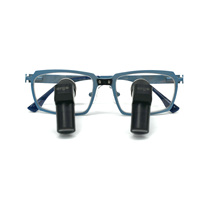 Loupes dentaires TTL, loupe ENM 450X, loupes intégrées angulaires pour clinique dentaire, chirurgie orale, dentisterie, lunettes grossissantes