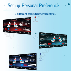 Écran tactile AC contrôle climatisation panneau LCD panneau climatique pour BMW série 5 5GT F07 F18 F10 F11 2010 - 2017 - Product Image 3
