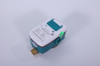 High-precision Brass 40mm Fully Electronic LoRa Wireless Remote Ultrasonic Water Meter OEM Customization Double Channel ISO 4064