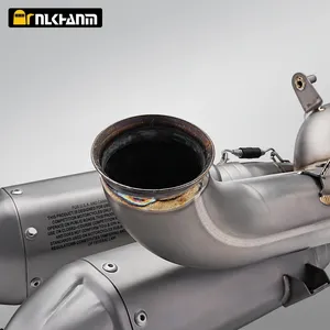 Système d'échappement de moto NlkHanm Duca V4 S/R en titane intégral AK Bottom Dual pour V4/V4S/V4R 2025 - Chine continentale - Product Image 4
