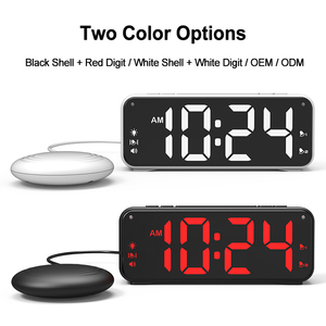 Reloj <span class=keywords><strong>despertador</strong></span> <span class=keywords><strong>para</strong></span> <span class=keywords><strong>sordos</strong></span> con vibración, anillo vibrador, atenuador de rango completo, Extra fuerte, 2023 - Product Image 6