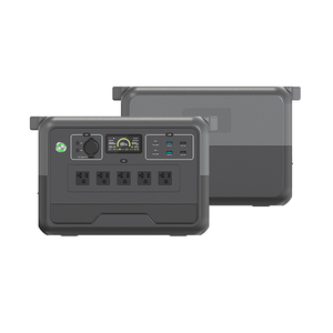 สถานีพลังงานแบบพกพา1008Wh 1200วัตต์แบตเตอรี่ LiFePO4แบบเพียวไซน์เวฟ MPPT Pd 100W ชาร์จไร้สาย QC 3.0 USB สำหรับตั้งแคมป์ - Product Image 3