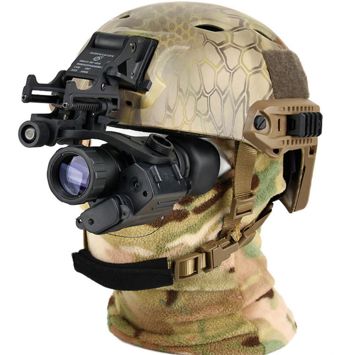 PVS-14（JGVS-V8）暗視装置を双眼にマウントNOROTOS 自衛隊 ミリブロNews:TNVC社 PVS-14暗視装置を双眼式にするヘッド
