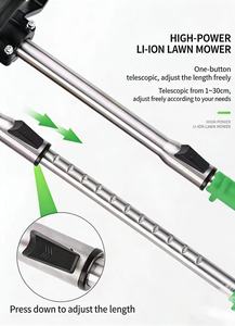 Outil de jardinage : Tondeuse à gazon électrique sans fil rechargeable à <span class=keywords><strong>batterie</strong></span> lithium, débroussailleuse portative, directement de l'usine - Product Image 4
