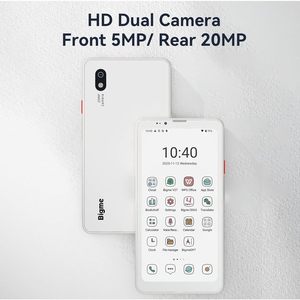 Bigme HiBreak Pro สมาร์ทโฟน 5G ขนาด 6.13 นิ้ว แรม 8GB ความจุ 256GB ระบบปฏิบัติการ Android 14 สีขาว หน้าจอ E Ink โทรศัพท์มือถือ Republic - Product Image 5