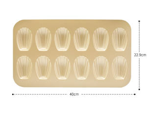 Accessoires <span class=keywords><strong>de</strong></span> pâtisserie <span class=keywords><strong>de</strong></span> cuisine, moule à <span class=keywords><strong>madeleine</strong></span> en acier au carbone <span class=keywords><strong>de</strong></span> forme rectangulaire pour <span class=keywords><strong>la</strong></span> nourriture pour bébé/gâteau en forme <span class=keywords><strong>de</strong></span> coquille/biscuit pour <span class=keywords><strong>la</strong></span> cuisson - Product Image 6