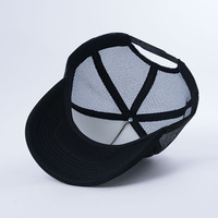 Sombreros de camionero con logotipo impreso personalizado al por mayor, sombreros de malla de espuma de verano con logotipo personalizado para unisex