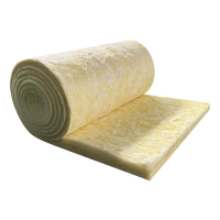 Nouvelle-Zélande ASTM E84/UL723 Classe A, indice d'extension de flamme nul, rouleaux de laine de verre R2.4 95mm, couvertures en laine de verre