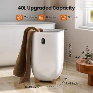 Chauffe-serviettes ODM/OEM personnalisé PP + acier inoxydable 40L capacité de mise à niveau chauffe serviettes et couvertures sèches chauffantes en seau chauffe serviettes de spa - Product Image 2