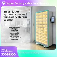 Armoire à outils compartimentée intelligente ZSC-C60, armoire à matériaux automatique, rangement d'atelier pour consommables de grande valeur, sans filet suspendu