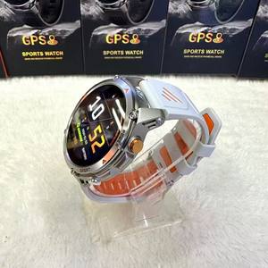 Nuevo Reloj Inteligente HT37 GPS AMOLED de Silicona con Posicionamiento de Seis Estrellas para <span class=keywords><strong>Llamadas</strong></span>, Resistente al Agua 3ATM, Reloj Deportivo para Exteriores - Product Image 4