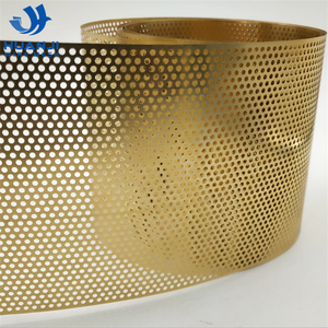 Panneaux de façade décoratifs personnalisés en acier inoxydable, maille métallique perforée, soudage 0,5 mm-2,0 mm - Product Image 2