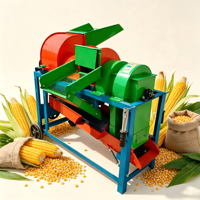 Décortiqueuse de maïs pour la ferme, machine de traitement des grains 3KW 220V 380V