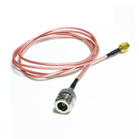 Câble adaptateur RG58 SMA vers N mâle, câble de communication coaxial 50 ohms, faible perte, flexible pour antenne extérieure 4G LTE