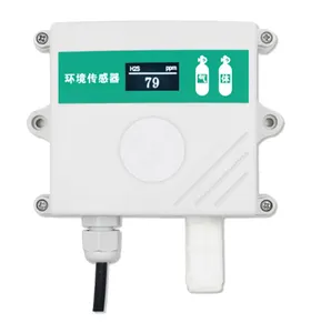 Renke Modbus RS485 0-300 ppm dijital çıkış hidrojen sülfür h2s gaz dedektörü