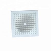 Diffuseur de plafond flexible en PVC pour système de ventilation HVAC, idéal pour les hôpitaux et les écoles, 100-200 mm