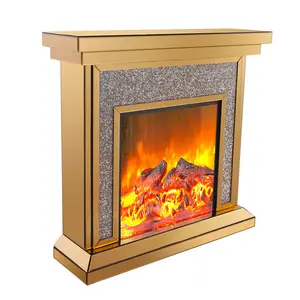 HONGSING good price high quality electronic glass fireplace