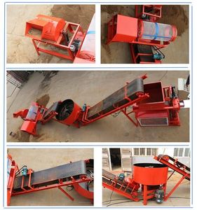 新型自動PLC制御油圧粘土レンガ成形機、土壌破砕ミキサー付きインターロッキングフル生産ライン - Product Image 4