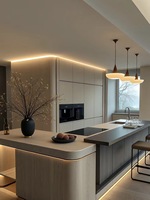 Servicio Profesional de Diseño de Interiores Arquitectónicos en 3D Max de HAIYUE, Renderizado Arquitectónico de Diseño Moderno para Salas de Exhibición de Propiedades