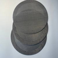 Filtre à eau de taille personnalisée, vanne en acier inoxydable 304, maille métallique multi-usages, filtre à disque à trous circulaires de 300 microns