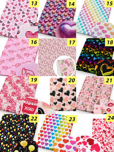 Gorros Quirúrgicos Personalizados con Logotipo para Enfermeras, Gorros con Estampado de Amor para el Día de San Valentín, Gorros con Cordón para Cola de Caballo, Forro de Satén, Gorros Quirúrgicos con Amarre Trasero - Product Image 4