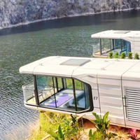 Capsule spatiale personnalisable multi-tailles, adaptée aux sites touristiques, aux campings ou à une utilisation comme magasin