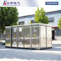 ANGAO OEM ODM YBW – Nouvelle Poste de Transformations Compacte Préfabriquée pour l'Alimentation Électrique des Zones de Service Routières