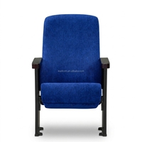 Fauteuils pliants modernes en tissu LS-623A pour églises, auditoriums et centres de spectacle - Usage commercial
