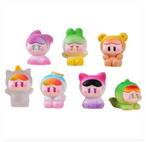 DollHouse Surprise Mang Dai Blind Bag Resin Cry 3D Figura <span class=keywords><strong>de</strong></span> Animal en Miniatura <span class=keywords><strong>de</strong></span> Resina (Perro, Unicornio, Oso, Dinosaurio, Conejo) Juguete Cápsula - Product Image 1