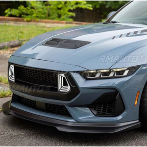 Décorations de ventilation pour voiture, couvercles de sortie d'air, aérateurs latéraux de pare-chocs avant pour Ford Mustang 2024, kit carrosserie, accessoires auto - Product Image 3