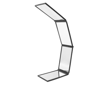 Multifunctional Lighted Four-Sided Folding Cosmetic <b>Mirror</b> Portable Dual Sided Magnifying Pocket <b>Mirror</b> - Product Image 1