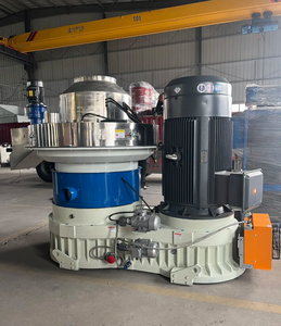 Machine à granulés de biomasse industrielle 4TPH avec pompe moteur - Haute productivité pour la granulation de copeaux de bois/paille utilisée dans les chaudières de centrales électriques - Product Image 5