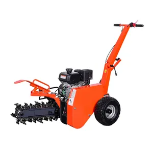 RCM Wholesale Price Mini Chainsaw Trencher Double Chain Trencher Machine Ditch