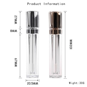 Brillo de labios personalizado para COEOVO con brillo dorado y plateado, lápiz labial líquido brillante con logotipo personalizado, proveedor de brillo de labios al por mayor - Product Image 2
